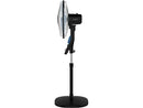 Ventilador de pie - Rowenta VU4420F2, 60 W, 1.3 m, 55 m³/min, 54 dB, 3 Velocidades, Función Antimosquitos, Silencioso, Negro