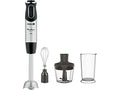 Batidora de mano - Moulinex DD6558 QuickChef, 3 en 1, 1000W, Tecnología Powelix, 10 Velocidades, Función Turbo, Accesorios Incluidos, Acero Inoxidable
