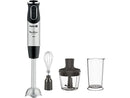 Batidora de mano - Moulinex DD6558 QuickChef, 3 en 1, 1000W, Tecnología Powelix, 10 Velocidades, Función Turbo, Accesorios Incluidos, Acero Inoxidable