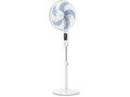 Ventilador de pie - Rowenta Turbo Silence VU5450F0, 32 W, 1.3 m, 50 m³/min, 8 Velocidades, Motor Effitech, Control Remoto, Silencioso, Blanco