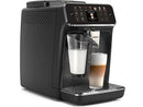 Cafetera superautomática - Philips EP4441/50, LatteGo, Silent Brew, 12 Bebidas, 15 bar, AquaClean, Molinillo Cerámico, Aroma Extract, Negro