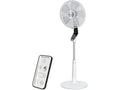 Ventilador de pie - Rowenta Turbo Silence Extreme VU5690F0, 34 W, 1.4 m, 70 m³/min, 14 velocidades, Control remoto, Temporizador, Blanco