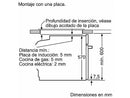 Horno - Bosch HBA514ES3, Serie 4, Multifunción, Limpieza por agua, 71 l, HotAir 3D, Mandos ocultables, 60 cm, inox