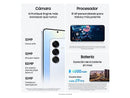 Móvil - Samsung Galaxy S25, Navy, 128 GB, 12 GB RAM, 6.2" FHD+ con IA , Snapdragon 8, 4000 mAh, Android 15