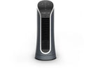 Ventilador de torre - Rowenta Eole Compact, 11 W, 6 velocidades, Silencioso, Temporizador, Negro Y Blanco