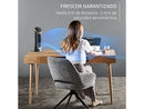 Ventilador de torre - Rowenta Eole Compact, 11 W, 6 velocidades, Silencioso, Temporizador, Negro Y Blanco