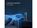 Ventilador de torre - Rowenta Eole Compact, 11 W, 6 velocidades, Silencioso, Temporizador, Negro Y Blanco