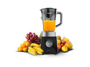 Batidora de vaso - Cecotec Power Black Titanium 1300MAX B, 1300 W, 1.5 l, Pica Hielo, 2 Velocidades, Negro