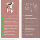 Depiladora IPL - Philips Lumea S9900 BRI951/01, Luz Pulsada en Casa, Con SkinIA y app, Uso Con y Sin Cable, 4 cabezales, Sensor de Piel Inteligente