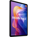 Tablet - Xiaomi Redmi Pad 2, WI-FI, 11" WQHD, 4 GB RAM, 128 GB, MediaTek G100-Ultra, Gris grafito + Funda