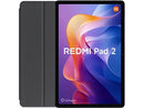 Tablet - Xiaomi Redmi Pad 2, WI-FI, 11" WQHD, 4 GB RAM, 128 GB, MediaTek G100-Ultra, Gris grafito + Funda
