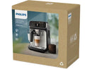 Cafetera superautomática - Philips EP4441/50, LatteGo, Silent Brew, 12 Bebidas, 15 bar, AquaClean, Molinillo Cerámico, Aroma Extract, Negro