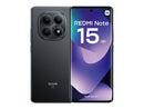 Móvil - Xiaomi Redmi Note 15 5G, Negro, 256 GB, 8 GB RAM, 6.77" AMOLED FHD+, Snapdragon 6 Gen 3, 5520 mAh