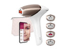 Depiladora IPL - Philips Lumea S9900 BRI951/01, Luz Pulsada en Casa, Con SkinIA y app, Uso Con y Sin Cable, 4 cabezales, Sensor de Piel Inteligente