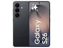 Celular - Samsung Galaxy S26, Preto, 256 GB, 12 GB de RAM, 6,3" FHD+, Exynos 2600, 4300 mAh, Android 16