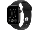 Apple Watch Series 12 (2026), GPS, 46mm, Caja de aluminio Negra, Correa deportiva Negra, Talla M/L, Siri AI