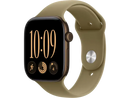 Apple Watch Series 12 (2026), GPS, 46mm, Caja de aluminio Bronce oscuro, Correa deportiva Verde oliva, Talla S/M, Siri AI