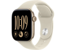 Apple Watch Series 12 (2026), GPS, 42mm, Caja de aluminio Dorado claro, Correa deportiva Arena, Talla S/M, Siri AI