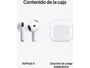 Apple AirPods 5 (2026), Cancelación Activa de ruido, Traducción tiempo real, Audio adaptativo, Chip H2, USB-C, Blanco