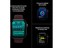 Apple Watch Series 12 (2026), GPS, 46mm, Caja de aluminio Negra, Correa deportiva Negra, Talla M/L, Siri AI
