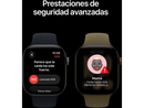 Apple Watch Series 12 (2026), GPS, 46mm, Caja de aluminio Negra, Correa deportiva Negra, Talla M/L, Siri AI