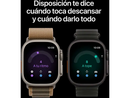 Apple Watch Ultra 4 (2026), GPS+CEL, 49mm, Caja de titanio Natural, Correa Titanio Milanese Loop Natural, Talla S, Siri AI