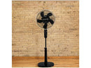 Ventilador de pie - Cecotec EnergySilence 1020 Extremeflow, 3 velocidades, 60W, Rejilla de seguridad, Negro