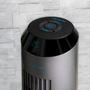 Ventilador de torre - Cecotec EnergySilence 8190 Skyline Ionic, 60 W, 20 dB, Con ionizador, Inox
