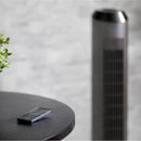 Ventilador de torre - Cecotec EnergySilence 8190 Skyline Ionic, 60 W, 20 dB, Con ionizador, Inox