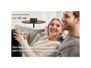 Barra de sonido con subwoofer - ULTIMEA Poseidon M4T - 5.1ch Barra de Sonido con Dolby Atmos, Subwoofer de 5,25" y 2 Altavoces Traseros, Bluetooth, Subwoofer Inalámbrico, Negro