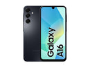 SAMSUNG Galaxy A16, Negro, Móvil Android, 128 GB, 4 GB RAM, 6,7 " Super AMOLED 6.7 pulgadas, 1080 x 2340 píxeles, 90 Hz, 387 PPI, MediaTek Helio G99, 5000 mAh