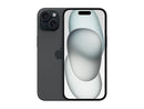 Apple iPhone 15, Negro, 128 GB, 5G, 6.1" OLED Super Retina XDR, Chip A16 Bionic, iOS