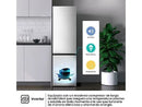 Frigorífico combi - Hisense RB440N4ACA, No Frost, 201.7 cm, 336 l, Multi-Air Flow. Motor Inverter, Inox