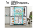 Frigorífico americano - LG GMV960MBDE, No Frost, 178.7 cm, 666 l, Instaview™, Linear Cooling™, Plata