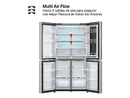 Frigorífico americano - LG GMV960MBDE, No Frost, 178.7 cm, 666 l, Instaview™, Linear Cooling™, Plata