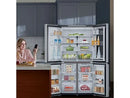 Frigorífico americano - LG GMV960MBDE, No Frost, 178.7 cm, 666 l, Instaview™, Linear Cooling™, Plata