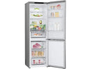 Frigorífico combi - LG GBV3100CPY, No Frost, 186 cm, 344 L, DoorCooling+™, FRESHBalancer™, Inox antihuellas