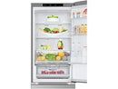 Frigorífico combi - LG GBV3100CPY, No Frost, 186 cm, 344 L, DoorCooling+™, FRESHBalancer™, Inox antihuellas