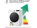 Lavadora carga frontal - LG F4WR6010A0W, Serie 600, 10 kg, 1400 rpm, 12 programas, AI Direct Drive™, TurboWash™360˚, Blanco