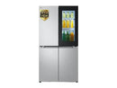 Frigorífico americano - LG GMV960MBDE, No Frost, 178.7 cm, 666 l, Instaview™, Linear Cooling™, Plata