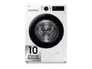 Lavadora carga frontal - Samsung WW90CGC04DAEEC, 9 kg, 1400 rpm, EcoBubble™, Clase A -10%, Función WiFi con SmartThings, Blanco