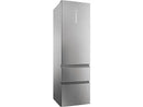 Frigorífico combi - Haier Series 5 HTW5620CNMG, No Frost, 205 cm, 414 l, My Zone, Direct Access, Inox