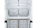 Frigorífico americano - LG GMV960MBDE, No Frost, 178.7 cm, 666 l, Instaview™, Linear Cooling™, Plata