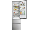 Frigorífico combi - Haier Series 5 HTW5620CNMG, No Frost, 205 cm, 414 l, My Zone, Direct Access, Inox