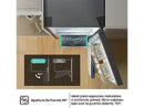 Frigorífico combi - Hisense RB440N4ACA, No Frost, 201.7 cm, 336 l, Multi-Air Flow. Motor Inverter, Inox