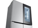 Frigorífico americano - LG GMV960MBDE, No Frost, 178.7 cm, 666 l, Instaview™, Linear Cooling™, Plata