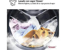 Lavadora carga frontal - LG F4WR7009AGS, Serie 700, 9 kg, 1400 rpm, 14 Programas, AI Direct Drive™, TurboWash™360˚, Inox