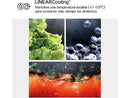 Frigorífico combi - LG GBV3100CPY, No Frost, 186 cm, 344 L, DoorCooling+™, FRESHBalancer™, Inox antihuellas