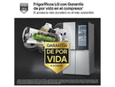 Frigorífico americano - LG GMV960MBDE, No Frost, 178.7 cm, 666 l, Instaview™, Linear Cooling™, Plata