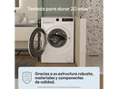 Lavadora carga frontal - Candy GD 4105-S ProWash 300, 10 kg, 1400 rpm, 16 programas, Blanco